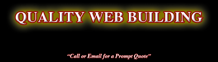Quality Web Building Banner